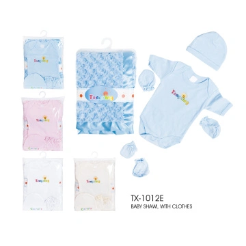 Katoen Baby Romper Baby doek Sets katoen Baby kostuum leveranciers in China